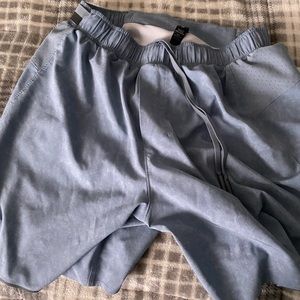 Light blue lululemon surge shorts 5”inseam